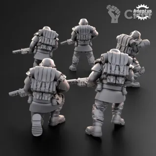 Описание картинки Squad. Ultima Troops. Imperial Guard. от Manufactorum76 по цене 1 400руб | Свободный Рынок Миниатюр - СРМ