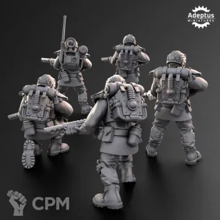 Описание картинки Squad. Dysorius Troops. Imperial Guard. от Manufactorum76 по цене 1 400руб | Свободный Рынок Миниатюр - СРМ