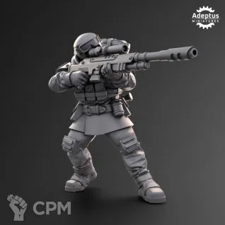 Описание картинки Snipers. Khaleeth Regiment. Imperial Guard. от Manufactorum76 по цене 450руб | Свободный Рынок Миниатюр - СРМ