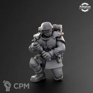Описание картинки Command Squad. Ultima Troops. Imperial Guard. от Manufactorum76 по цене 600руб | Свободный Рынок Миниатюр - СРМ