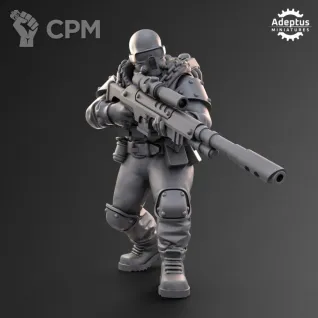 Описание картинки Snipers. Spectre Regiment. Imperial Guard. от Manufactorum76 по цене 450руб | Свободный Рынок Миниатюр - СРМ