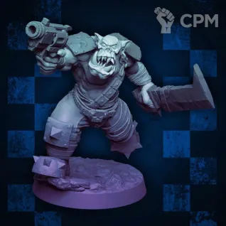 Описание картинки Melee/Pistol Orc Lads. Boys. Бойзы с чоппами х 10 от у Васи по цене 1 320руб | Свободный Рынок Миниатюр - СРМ