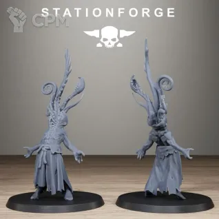 Описание картинки Corrupted Guard Possessed Demon от PocketSized Prints по цене 1 800руб | Свободный Рынок Миниатюр - СРМ