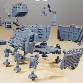 Описание картинки Scavenger Transport Tank от WebWay 3D по цене 3 200руб | Свободный Рынок Миниатюр - СРМ
