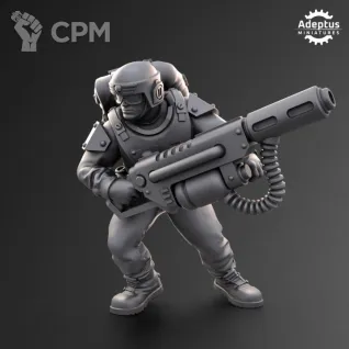 Описание картинки Special weapons. Warden Regiment. Imperial Guard от Manufactorum76 по цене 600руб | Свободный Рынок Миниатюр - СРМ