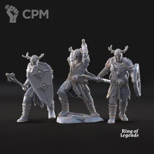 Описание картинки Warriors of Carn Dûm от Мастерская террейна по цене 900руб | Свободный Рынок Миниатюр - СРМ