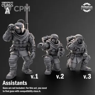Описание картинки Heavy Weapons Team. Khaleeth Regiment. Imperial Guard. Compatibility class A. от Manufactorum76 по цене 450руб | Свободный Рынок Миниатюр - СРМ