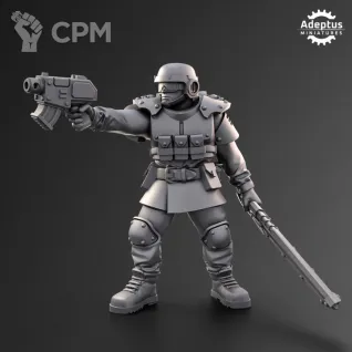 Описание картинки Command Squad. Ultima Troops. Imperial Guard. от Manufactorum76 по цене 600руб | Свободный Рынок Миниатюр - СРМ