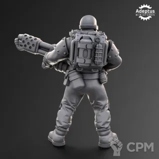 Описание картинки Special weapons. Spectre Regiment. Imperial Guard. от Manufactorum76 по цене 600руб | Свободный Рынок Миниатюр - СРМ