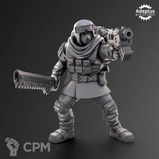 Описание картинки Command Squad. Khaleeth Regiment. Imperial Guard. от Manufactorum76 по цене 600руб | Свободный Рынок Миниатюр - СРМ