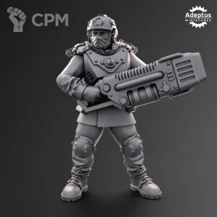 Описание картинки Special weapons. Dysorius Troops. Imperial Guard. от Manufactorum76 по цене 600руб | Свободный Рынок Миниатюр - СРМ