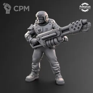Описание картинки Special weapons. Warden Regiment. Imperial Guard от Manufactorum76 по цене 600руб | Свободный Рынок Миниатюр - СРМ