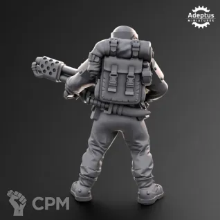 Описание картинки Special weapons. Warden Regiment. Imperial Guard от Manufactorum76 по цене 600руб | Свободный Рынок Миниатюр - СРМ
