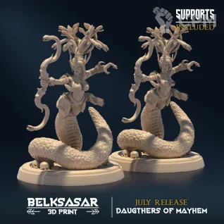Описание картинки Melusai Blood Stalkers 5шт от Knight of Light по цене 850руб | Свободный Рынок Миниатюр - СРМ