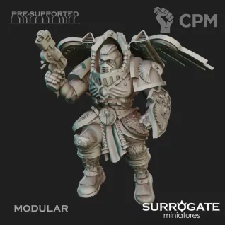 Описание картинки Legio Custodes Custodian Venatari Squad от Studio Cockatoo по цене 1 210руб | Свободный Рынок Миниатюр - СРМ