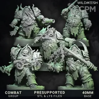 Описание картинки Annihilators Unit x10 от PocketSized Prints по цене 2 500руб | Свободный Рынок Миниатюр - СРМ