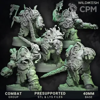 Описание картинки Annihilators Unit x10 от PocketSized Prints по цене 2 500руб | Свободный Рынок Миниатюр - СРМ