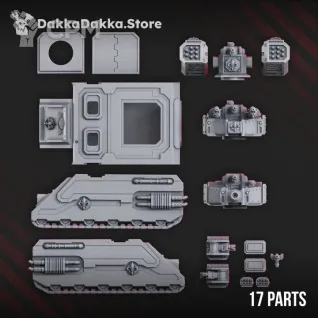 Описание картинки Armored personnel carrier of the War Sisters от Бруталити по цене 3 000руб | Свободный Рынок Миниатюр - СРМ