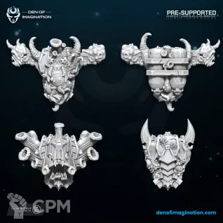 Описание картинки Plague Sons Unit от PocketSized Prints по цене 2 250руб | Свободный Рынок Миниатюр - СРМ