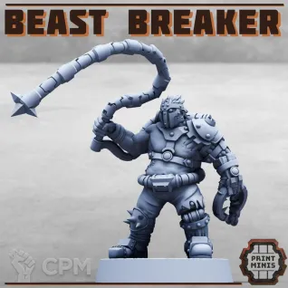 Описание картинки Beast Breaker от PocketSized Prints по цене 200руб | Свободный Рынок Миниатюр - СРМ