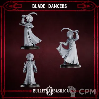 Описание картинки Blade Dancers от PocketSized Prints по цене 750руб | Свободный Рынок Миниатюр - СРМ