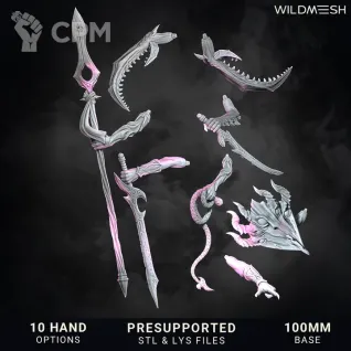Описание картинки Chaos Excess - Bride of Silence от PocketSized Prints по цене 2 900руб | Свободный Рынок Миниатюр - СРМ