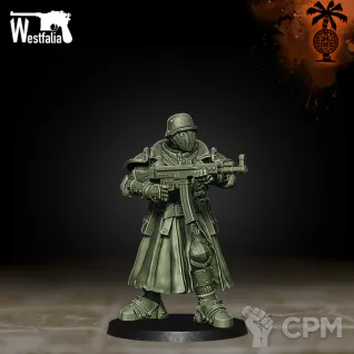 Описание картинки Cadaver Corps Artificial Infantry от PocketSized Prints по цене 800руб | Свободный Рынок Миниатюр - СРМ