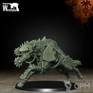 Описание картинки Cadaver Corps War Hyena 2 от PocketSized Prints по цене 650руб | Свободный Рынок Миниатюр - СРМ