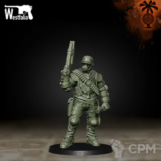 Описание картинки Cadaver Corps Soldiers от PocketSized Prints по цене 800руб | Свободный Рынок Миниатюр - СРМ