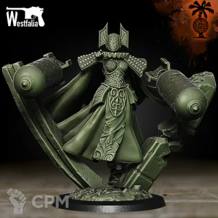 Описание картинки Cadaver Corps Phosphor Witch 2 от PocketSized Prints по цене 450руб | Свободный Рынок Миниатюр - СРМ