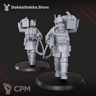 Описание картинки Death Corps Specops Squad от Manufactorum76 по цене 800руб | Свободный Рынок Миниатюр - СРМ