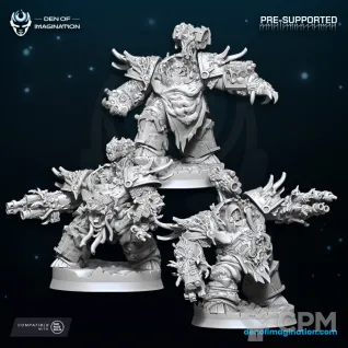 Описание картинки Decimators Unit от PocketSized Prints по цене 1 100руб | Свободный Рынок Миниатюр - СРМ