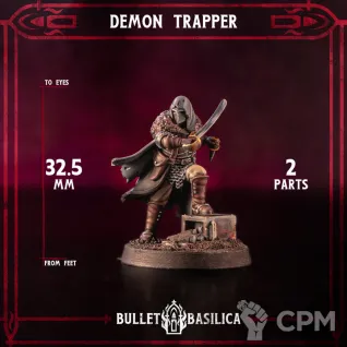 Описание картинки Demon Trapper от PocketSized Prints по цене 175руб | Свободный Рынок Миниатюр - СРМ
