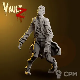 Описание картинки Doctor Zombie 1 от PocketSized Prints по цене 175руб | Свободный Рынок Миниатюр - СРМ