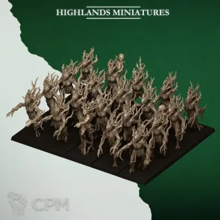 Описание картинки Feral Dryads от Бруталити по цене 1 500руб | Свободный Рынок Миниатюр - СРМ