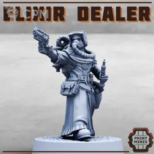 Описание картинки Elixir Dealer от PocketSized Prints по цене 180руб | Свободный Рынок Миниатюр - СРМ