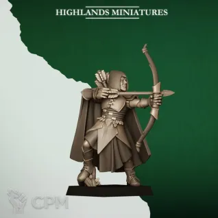 Описание картинки Feral Archers от Бруталити по цене 1 500руб | Свободный Рынок Миниатюр - СРМ