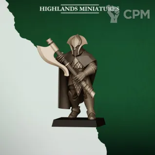 Описание картинки Feral Axemen от Бруталити по цене 1 350руб | Свободный Рынок Миниатюр - СРМ