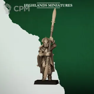 Описание картинки Feral Spearmen от Бруталити по цене 1 400руб | Свободный Рынок Миниатюр - СРМ