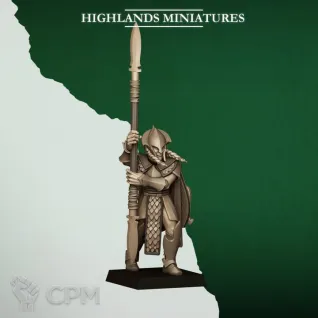 Описание картинки Feral Spearmen от Бруталити по цене 1 400руб | Свободный Рынок Миниатюр - СРМ
