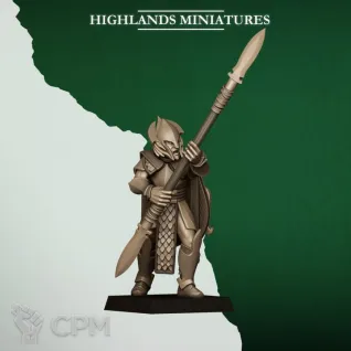 Описание картинки Feral Spearmen от Бруталити по цене 1 400руб | Свободный Рынок Миниатюр - СРМ