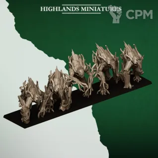 Описание картинки Forest Golems от Бруталити по цене 1 600руб | Свободный Рынок Миниатюр - СРМ
