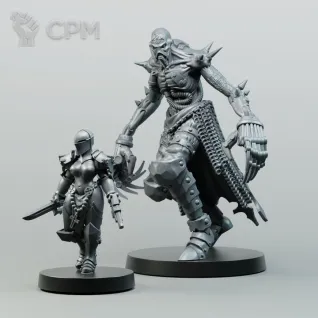 Описание картинки Goetic Hellspawn от PocketSized Prints по цене 400руб | Свободный Рынок Миниатюр - СРМ