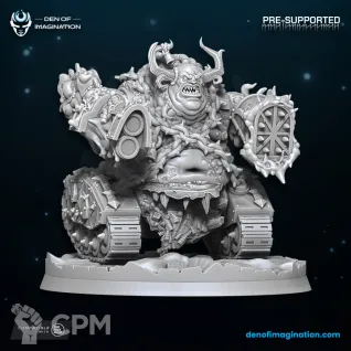 Описание картинки Plague Grinder от PocketSized Prints по цене 1 400руб | Свободный Рынок Миниатюр - СРМ