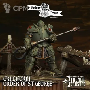Описание картинки Cruciform Order  Field-Knight B от PocketSized Prints по цене 400руб | Свободный Рынок Миниатюр - СРМ