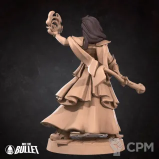 Описание картинки Human Mage Invoker от PocketSized Prints по цене 200руб | Свободный Рынок Миниатюр - СРМ