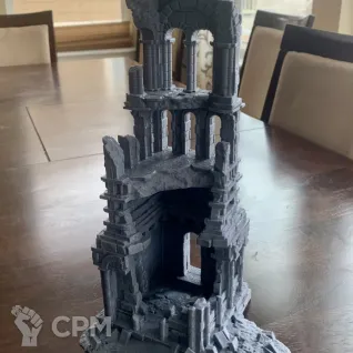 Описание картинки Arkenfel - Tower 2 Ruins от Мастерская террейна по цене 2 900руб | Свободный Рынок Миниатюр - СРМ