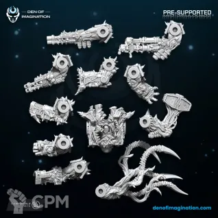 Описание картинки Juggernaut Multipart Set от PocketSized Prints по цене 2 500руб | Свободный Рынок Миниатюр - СРМ