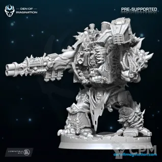 Описание картинки Juggernaut Multipart Set от PocketSized Prints по цене 2 500руб | Свободный Рынок Миниатюр - СРМ