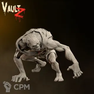 Описание картинки Jumper Zombie от PocketSized Prints по цене 175руб | Свободный Рынок Миниатюр - СРМ